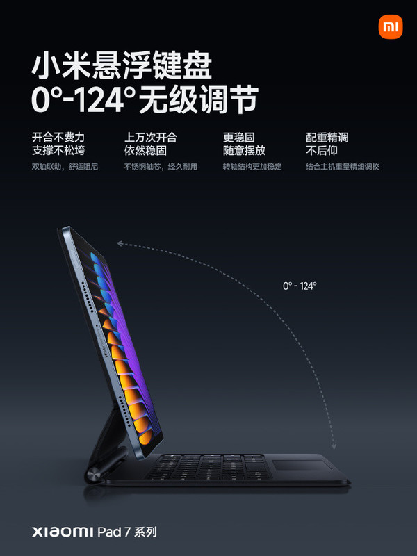 Xiaomi Mi Pad 7 series officially released equipped with ThePaper OS 2, priced from 1,999 yuan