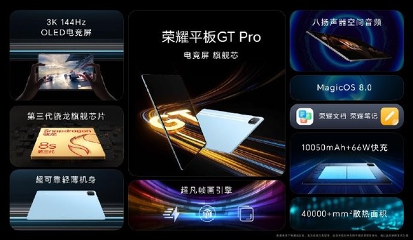 Honor Tablet GT Pro/Tablet X9 officially released, the latter starts at 799 yuan