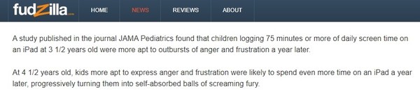 Study finds children are more irritable if they play with iPad for long periods of time, experts recommend reducing the frequency
