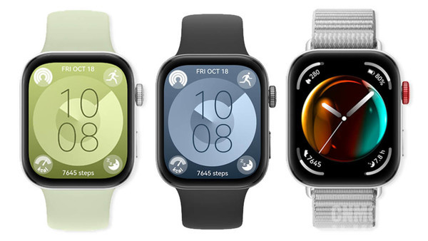 Huawei Watch Fit 3 rendering drawing