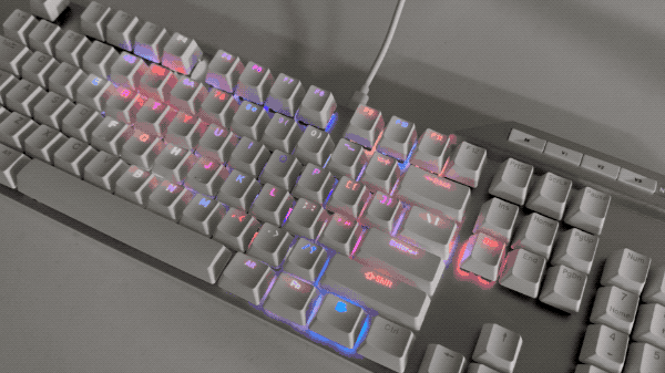 104-key full-size mechanical keyboard Rapport V700DIY: Use hot-swap shaft body and fantasy RGB to meet everyone's personal needs