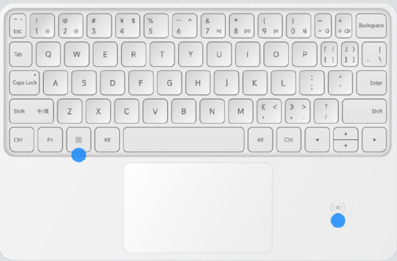 Support gesture operation and NFC touch transmission Xiaomi Tablet 6 series matching keyboard exposure