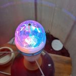 Led Crystal Magic Ball Light E27 Colorful Light Stall Light Colorful Rotating Constant Current KTV Bar Wedding Flash Stage Light photo review