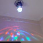 Led Crystal Magic Ball Light E27 Colorful Light Stall Light Colorful Rotating Constant Current KTV Bar Wedding Flash Stage Light photo review