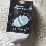 Led Crystal Magic Ball Light E27 Colorful Light Stall Light Colorful Rotating Constant Current KTV Bar Wedding Flash Stage Light photo review
