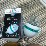 Led Crystal Magic Ball Light E27 Colorful Light Stall Light Colorful Rotating Constant Current KTV Bar Wedding Flash Stage Light photo review
